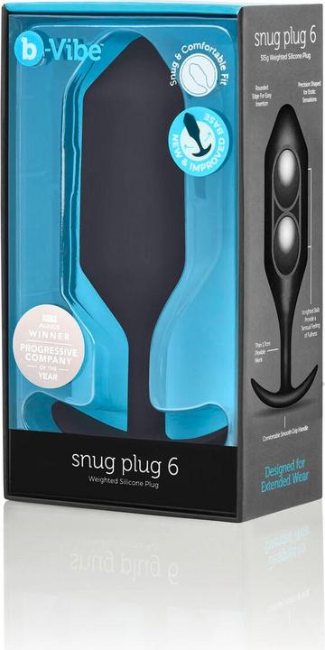 Produktbild Shots Snug Plug 6 Black