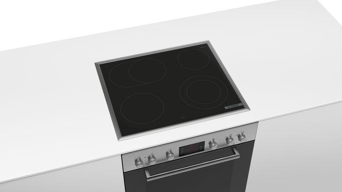 Image du produit Bosch Hausgeräte Set four encastrable, HEB513BS3 + NKN645GA2E, Cuisinière encastrable, Table de cuisson électrique