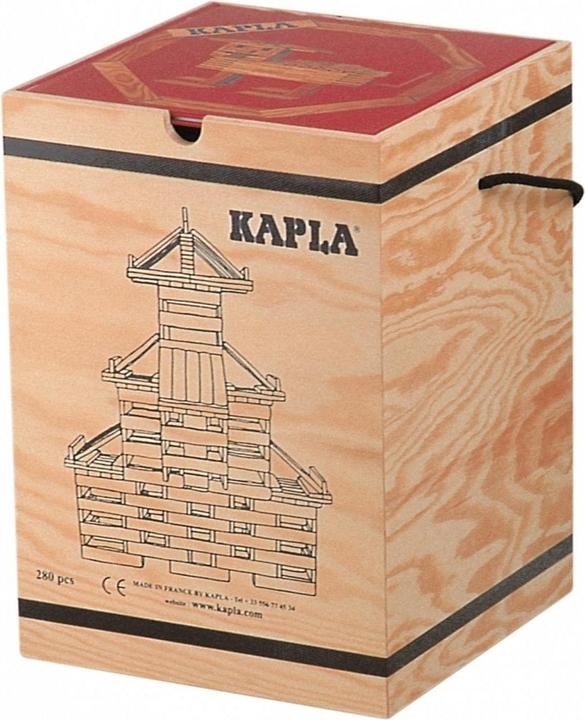 Actual product image Kapla Wooden case of 280 pcs.