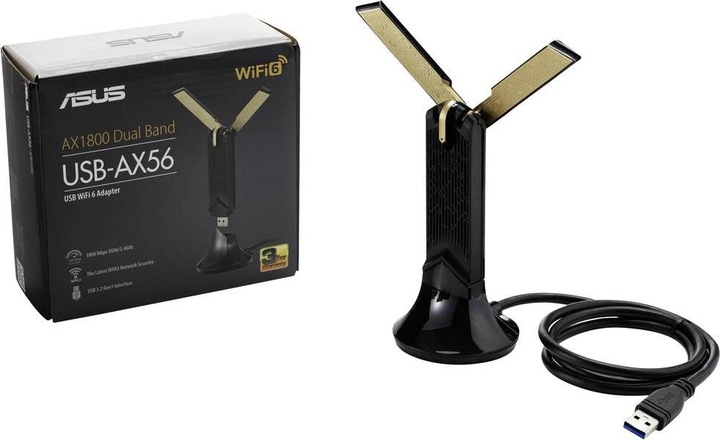 Actual product image ASUS USB-AX56 (without cradle) (USB)