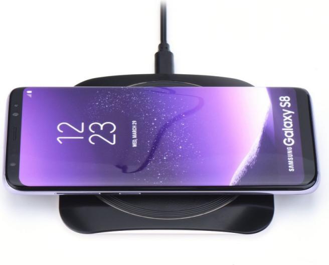 Produktbild Forcell Induktions-Schnellladegerät (5V, 2A) - Schwarz - Blisterpackung (15 W)