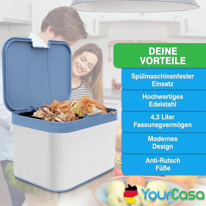 Immagine prodotto YourCasa Biomülleimer (4.30 l)