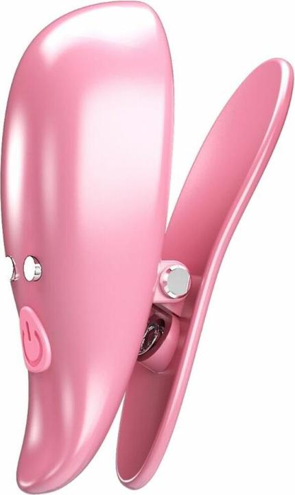 Produktbild Pretty Love Blatt Vibrierende Nippelklemmen Rosa