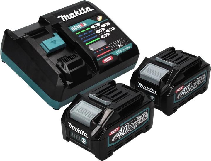 Produktbild Makita DF 001 GM2 Akku Bohrschrauber 40 V max. 140 Nm XGT Brushless + 2x Akku 4,0 Ah + Ladegerät (Akkubetrieb)