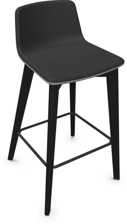 cappuccino, Ash stained black, Black