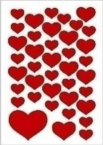 Produktbild HERMA Sticker Herzen