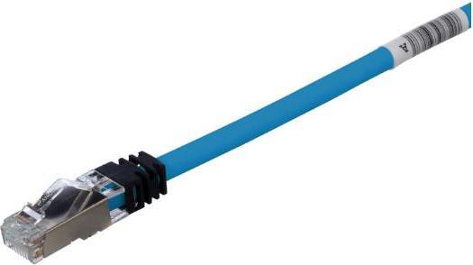 Actual product image Panduit TX6A, 10Gig, Cat6A, 3m network cable Blue S/FTP (S-STP) (S/FTP, CAT6a, 3 m)