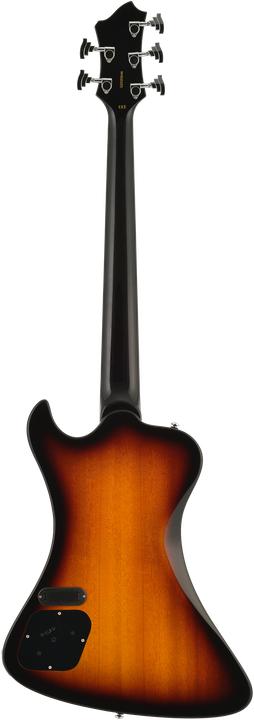 Produktbild Hagstrom E-Bass, Nekromant 5, Tobacco Sunburst (E-Gitarre, Mahagoni)