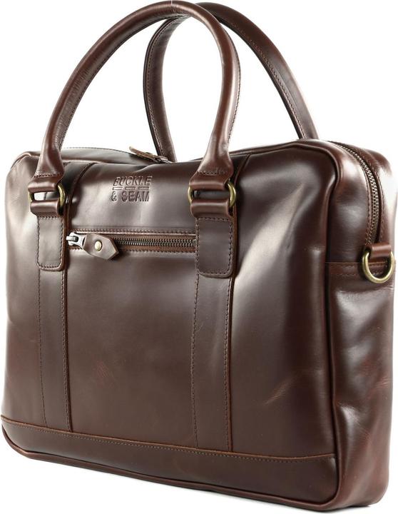 Image du produit Buckle & Seam Serviette Everett Marron/NewStripes (16")