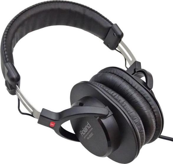 Actual product image Roland RH-200 headphones black with wall bracket (NC, Cable)