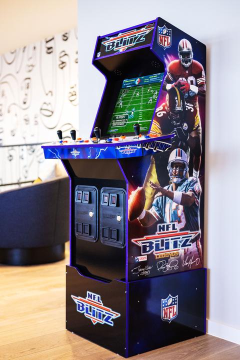 Actual product image Arcade1Up NFL Blitz 3-in-1 Wifi