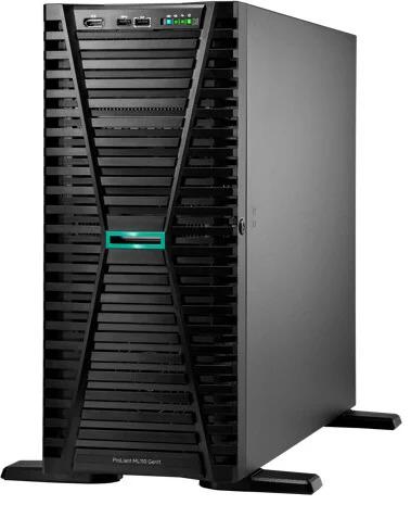 Produktbild HPE ML110 Gen11 4510, 32GB, 2 x 4TB SATA, RPS (32 GB, Tower Server)