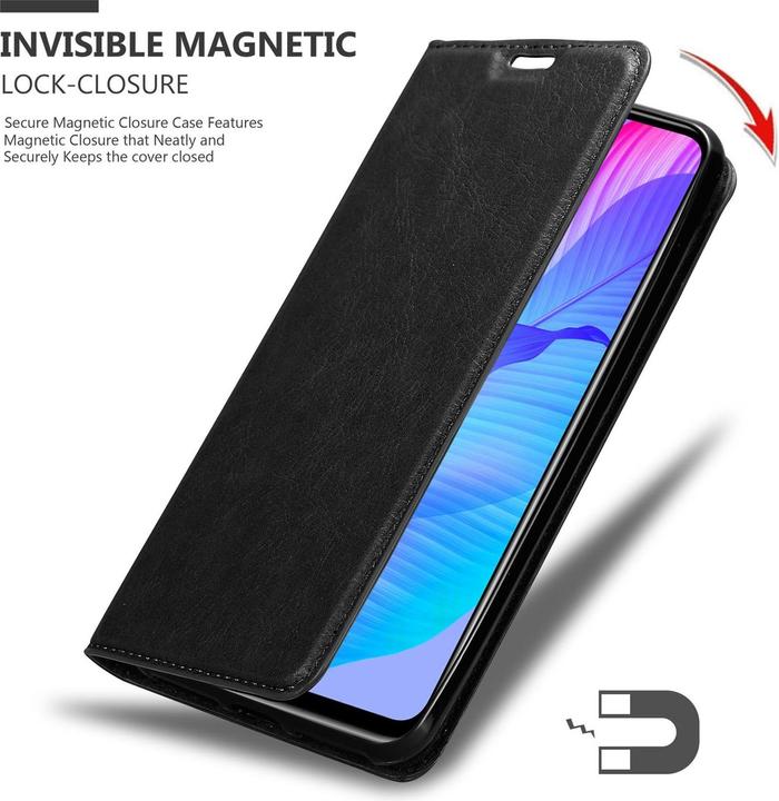 Immagine prodotto Cadorabo Copertina magnetica invisibile del libro (Huawei P Smart S)