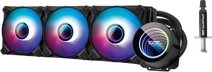 Produktbild Darkflash Tech DX360 V2.6 PC Water Cooling ARGB 3x 120x120 (Black)