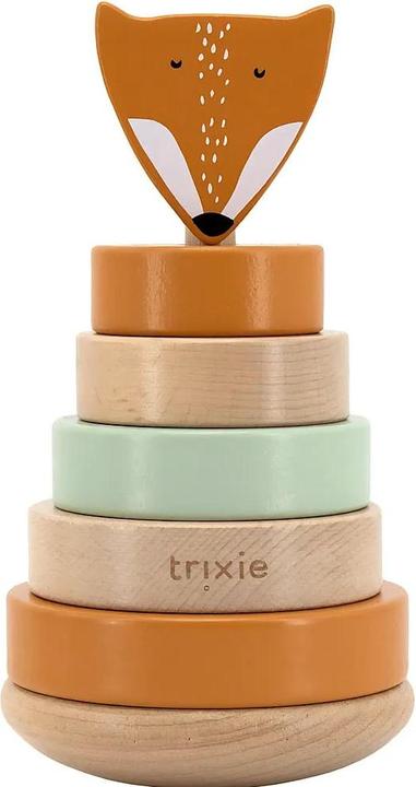 Trixie Baby Houten stapelspeelgoed