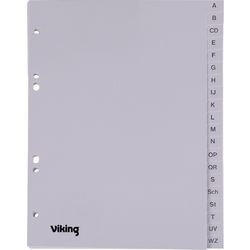 Image du produit Office Depot Répertoire de lettres A-Z OD A5 120my gris 6 trous