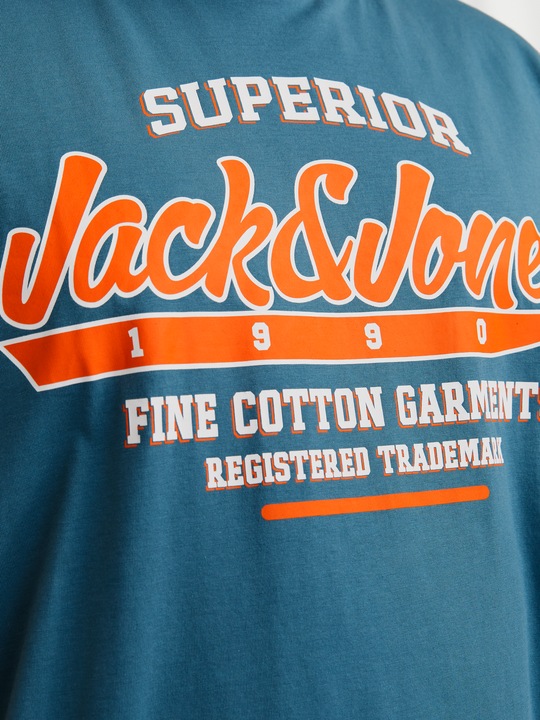 Produktbild Jack & Jones Jjelogo Tee Ss O-Neck 2 Col Aw24 S Pls (4XL)