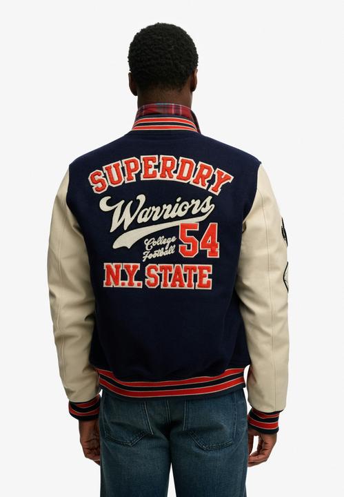 Actual product image Superdry College Patched Varsity Jacket (XL)