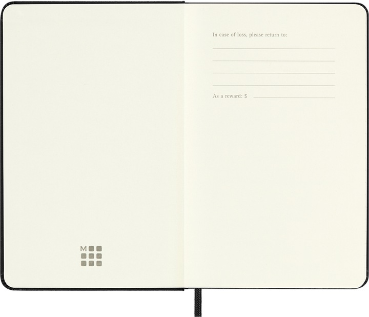 Actual product image Moleskine Notebook (A6, Pocket, English)