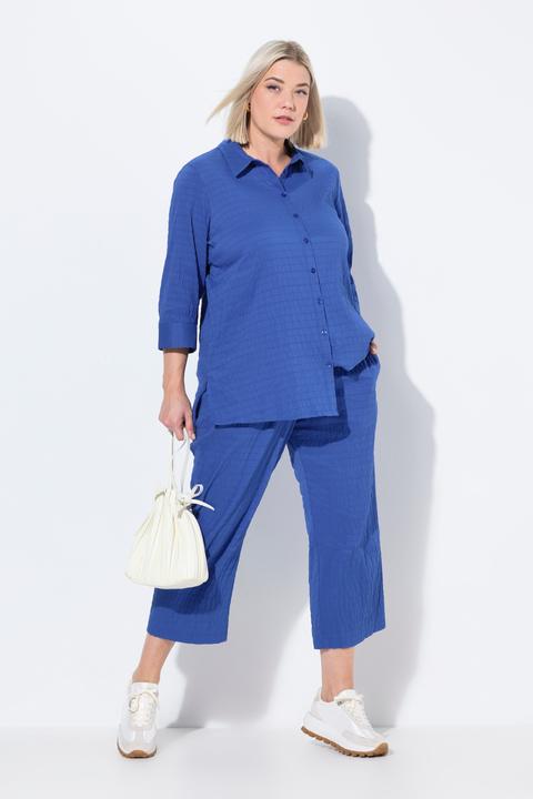 Image du produit Ulla Popken Pantalon 7/8 Ruby, genou formé, jambe droite, taille élastique (46)
