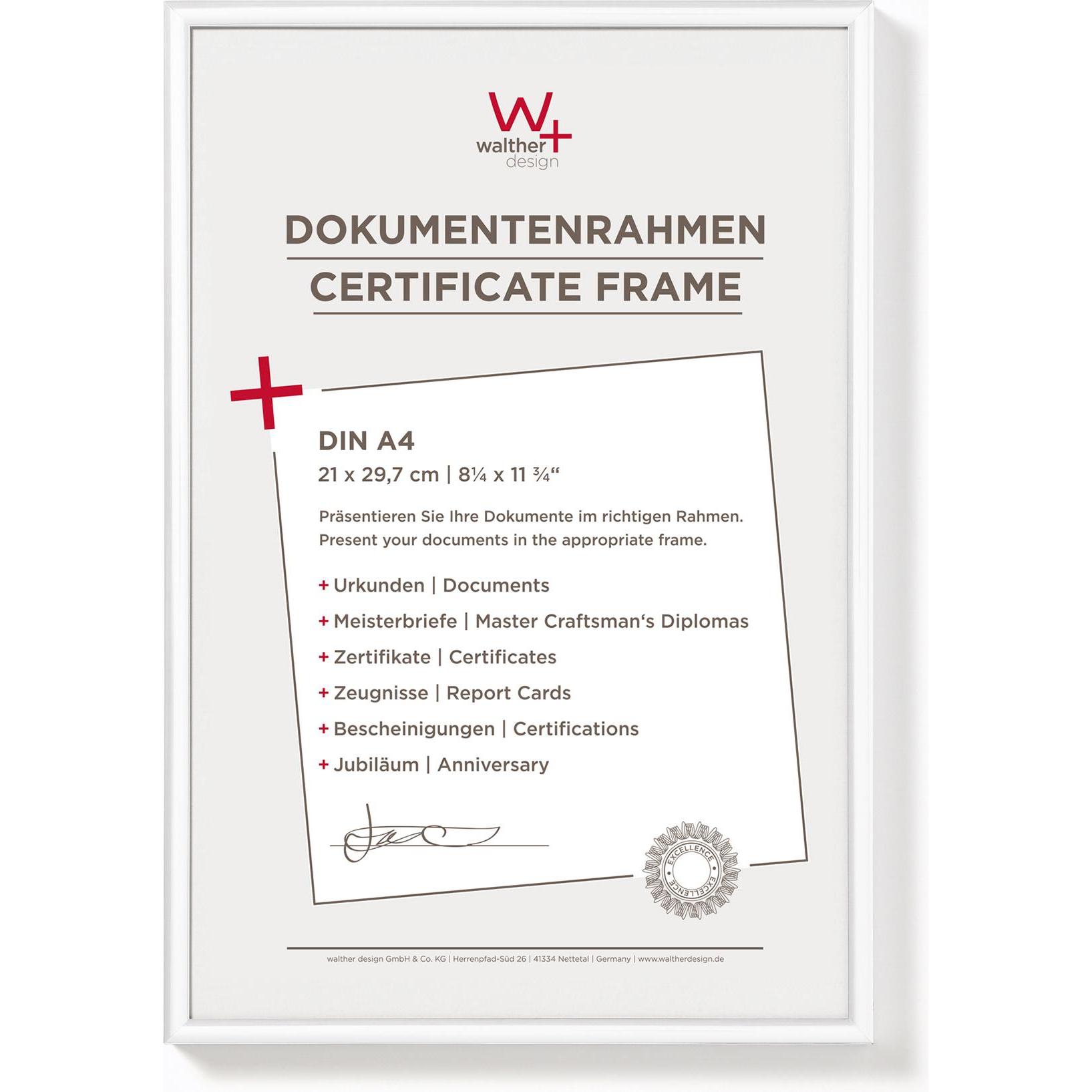 Walther Design, Bilderrahmen, New Lifestyle (21 x 29.7 cm)