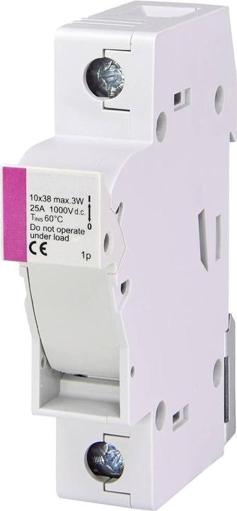 Actual product image Eti 002540201 EFH 10 DC 1p fuse holder Suitable for (fuses) fine-wire fuses (25 A)