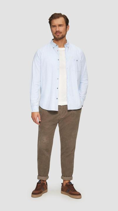 Immagine prodotto s.Oliver Hemd Regular Fit: Kariertes Hemd mit Button-Down-Kragen (S)