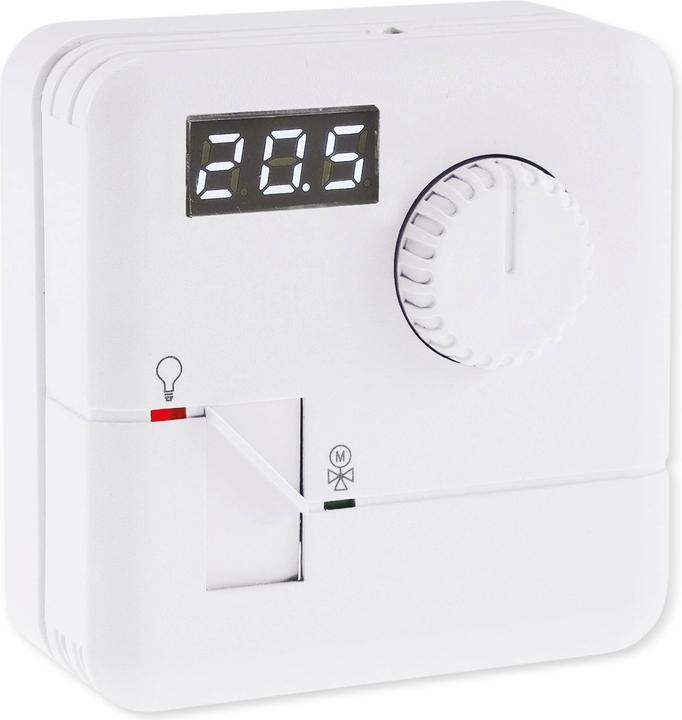 Produktbild Chilitec Raumtemperaturregler RT-55, 7 A, 5...30 °C, weiss