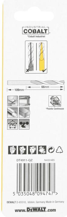 Actual product image DeWalt Metal drill (7 millimetres)