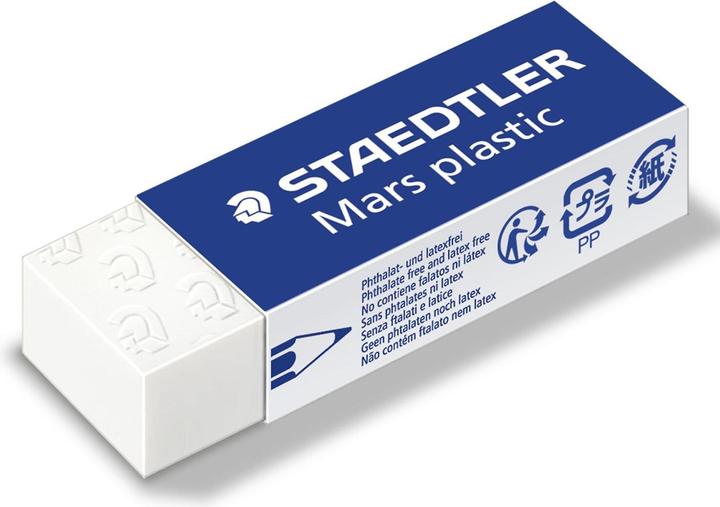 Actual product image Staedtler Mars plastic eraser BK 52650BK2D
