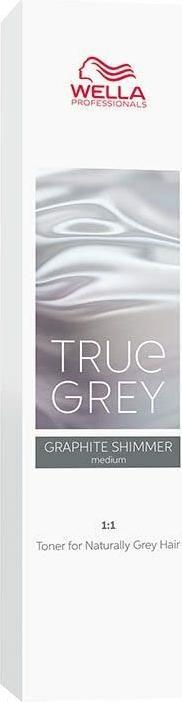 Produktbild Wella True Grey Cream Toner - Graphite Shimmer Medium 60ml (Graphite Shimmer Medium)