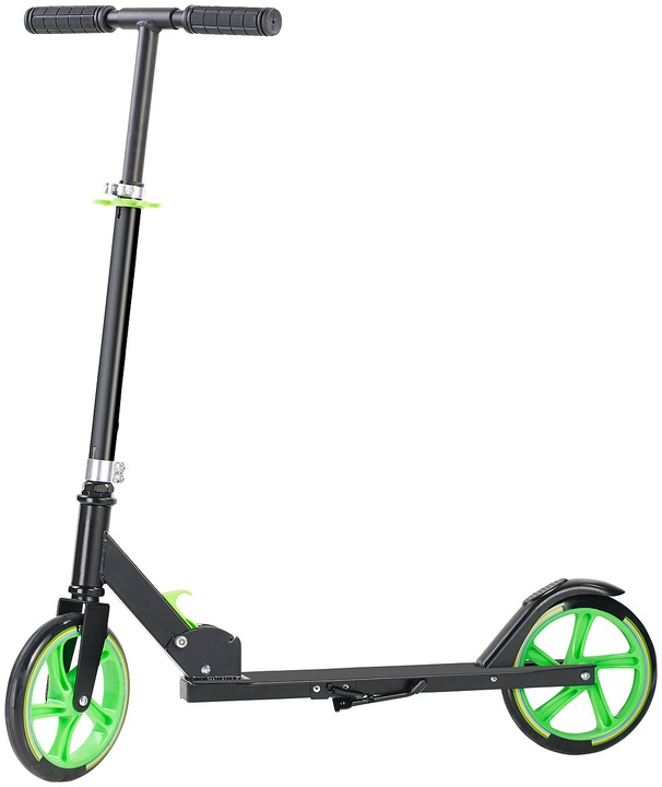 Produktbild Pearl Klappbarer City-Roller, XXL-Räder, Ständer, Trageriemen, bis 100 kg