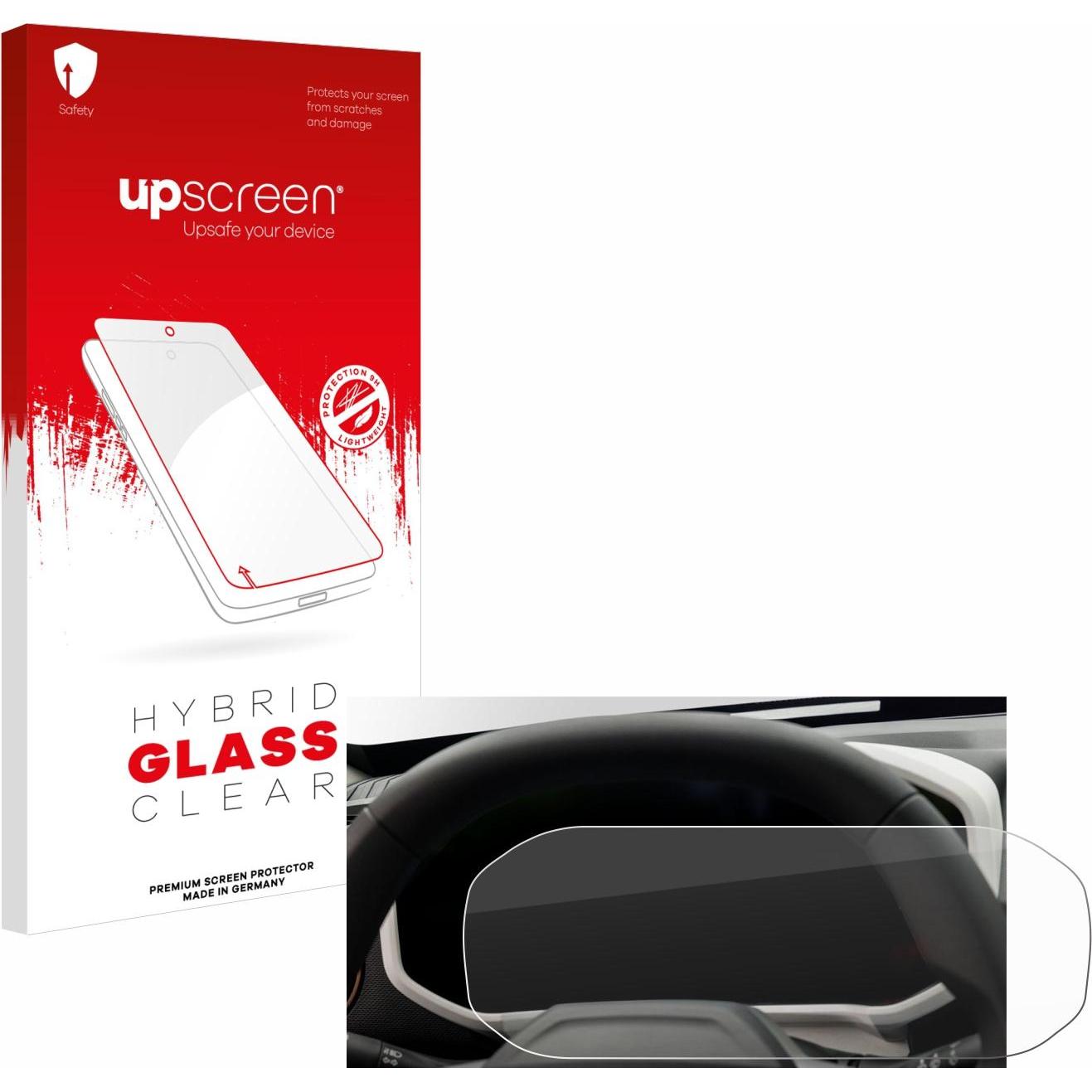 upscreen, Fahrzeug Navigation Zubehör, Schutzglas Schutzfolie Displayschutz Display Schutz Glas Panzer Folie klar