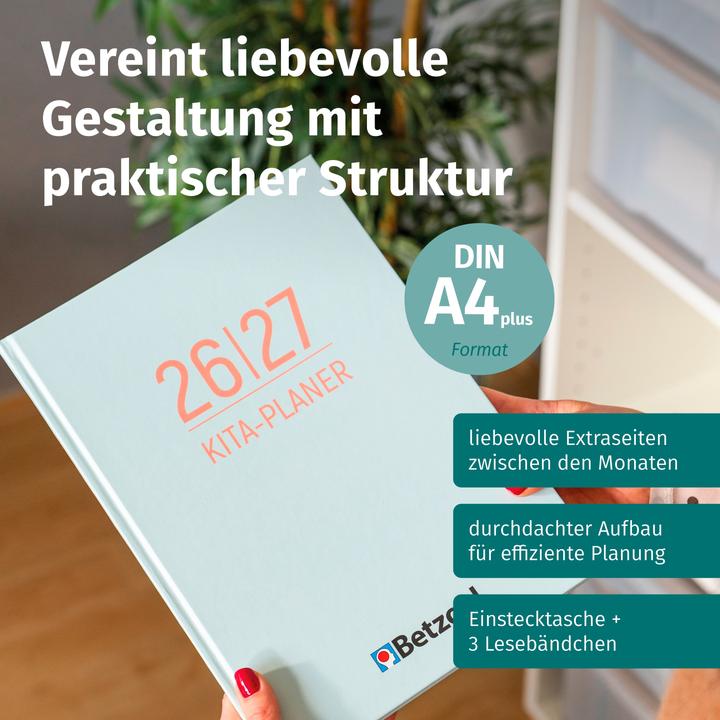 Produktbild Betzold Kita-Planer, Hardcover (A4)