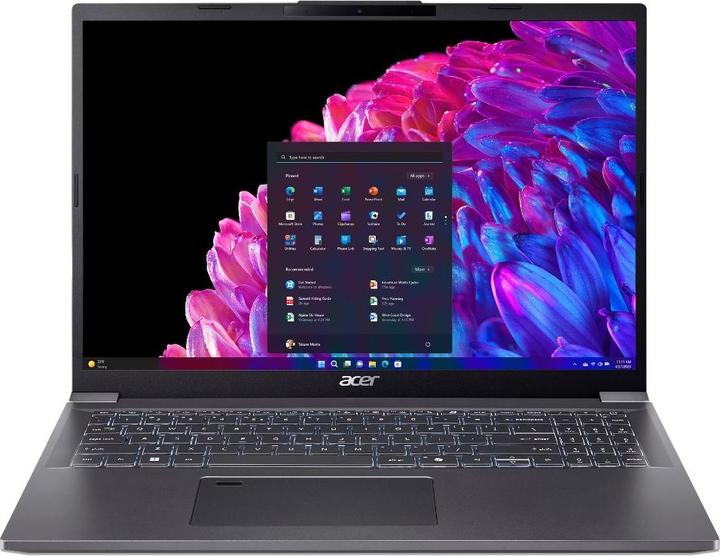 Actual product image Acer Aspire 16/A16-71M-50JT/U5-115U/16&quot,/WUXGA/16GB/512GB/Iris Xe/W11H/Grau/2R (16", 512 GB, 16 GB, DE, Intel Core Ultra 5 115U)