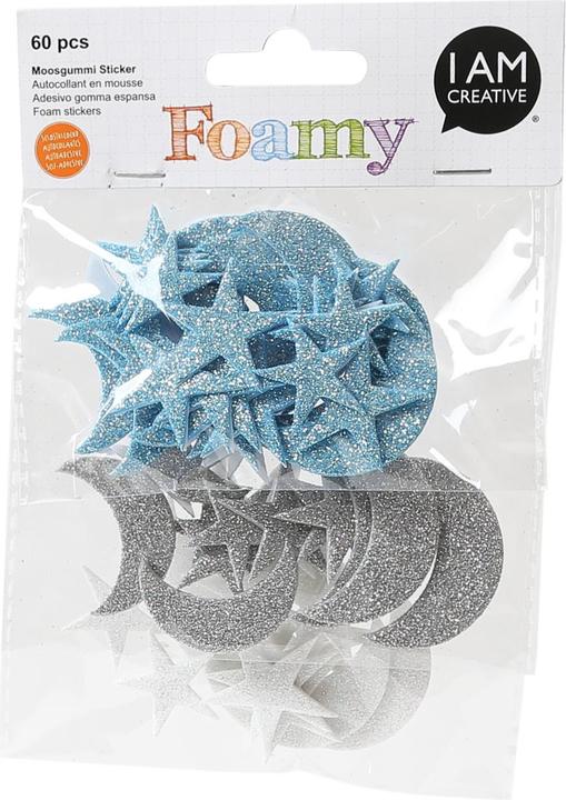 Actual product image I Am Creative Sponge rubber shapes