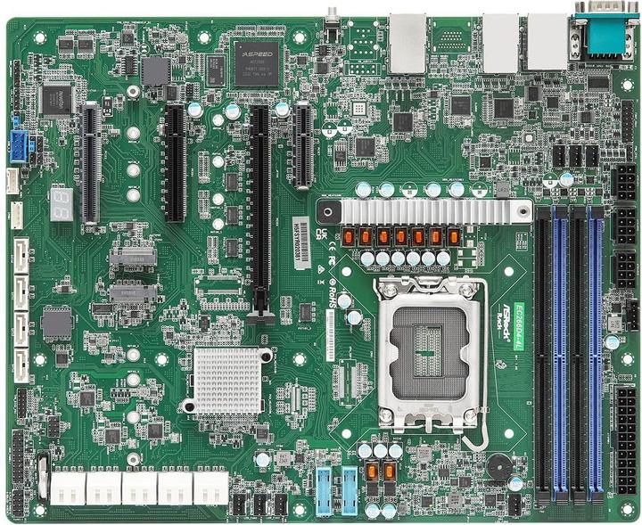Actual product image AsRock Mainboard EC266D4-4L ATX Socket 1700 DDR5-only Single (LGA 1700, Intel C266, ATX)