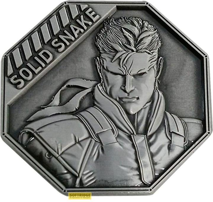 Fanattik Metal Gear Solid pièce de collection Solid Snake Edition Limitée