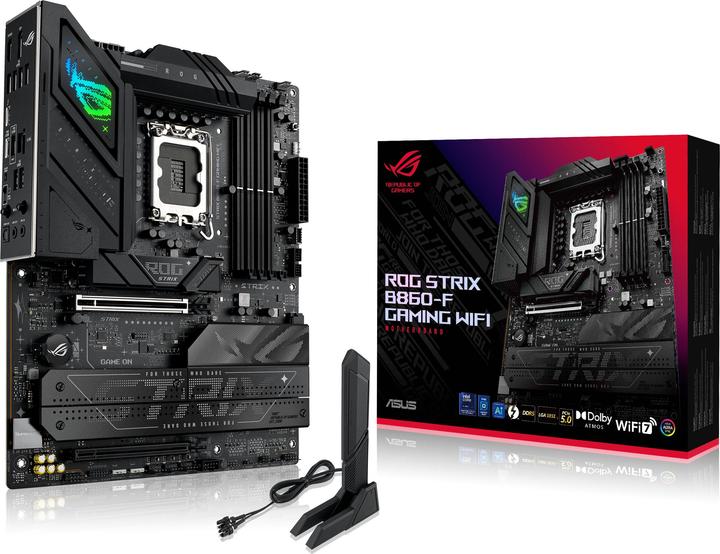 ASUS ROG STRIX B860-F GAMING WIFI (LGA 1851, Intel B860, ATX)