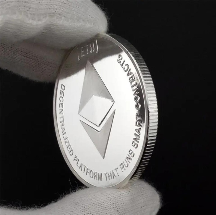 Actual product image Crypto Novelty Ethereum Cryptocurrency Souvenir Novelty Item Coin