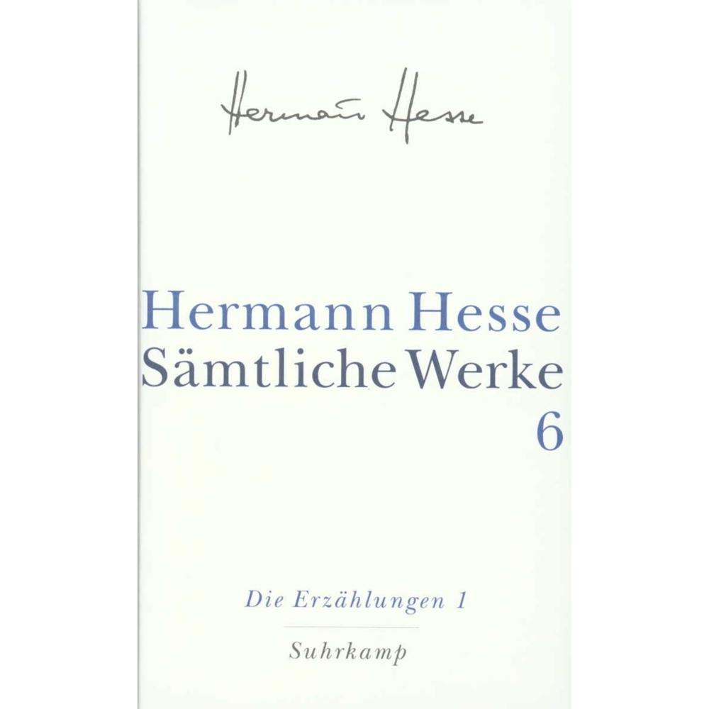 Sämtliche Werke in 20 Bänden und einem Registerband, Belletristik von Hermann Hesse