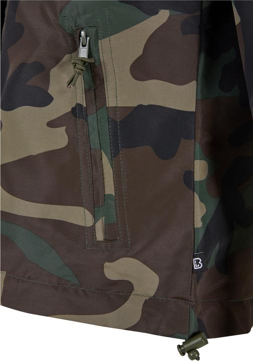 Actual product image Brandit Ladies front zip windbreaker size 4XL colour forest (4XL)