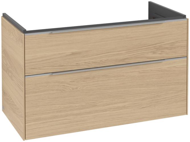 Aluminium glossy, Nordic oak