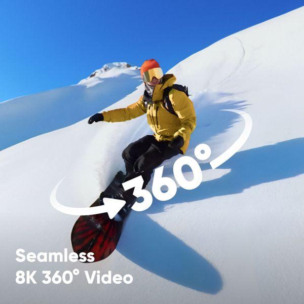 Produktbild Insta360 X4 Snowboard Combo (30p, WLAN, Bluetooth)