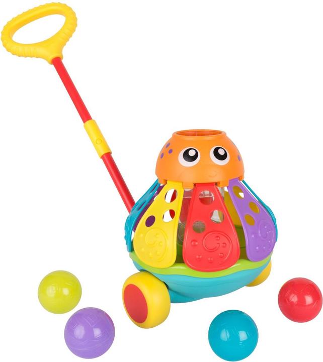 Playgro Push Along Ball Popping Octopus