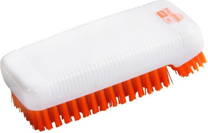 Haug ANTI BAC NAIL BRUSH, PBT ORANJE ø0,25MM HARD 97X50X13/10MM