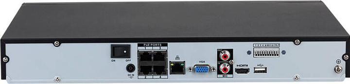 Image du produit Dahua NVR4204-P-EI 4 canaux NVR PoE, HDMI/VGA (Enregistreur vidéo en réseau (NVR))