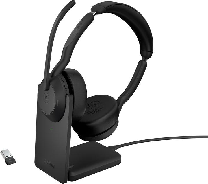 Image du produit Jabra Evolve2 55 (Sans fil, USB-A, Les équipes Microsoft)