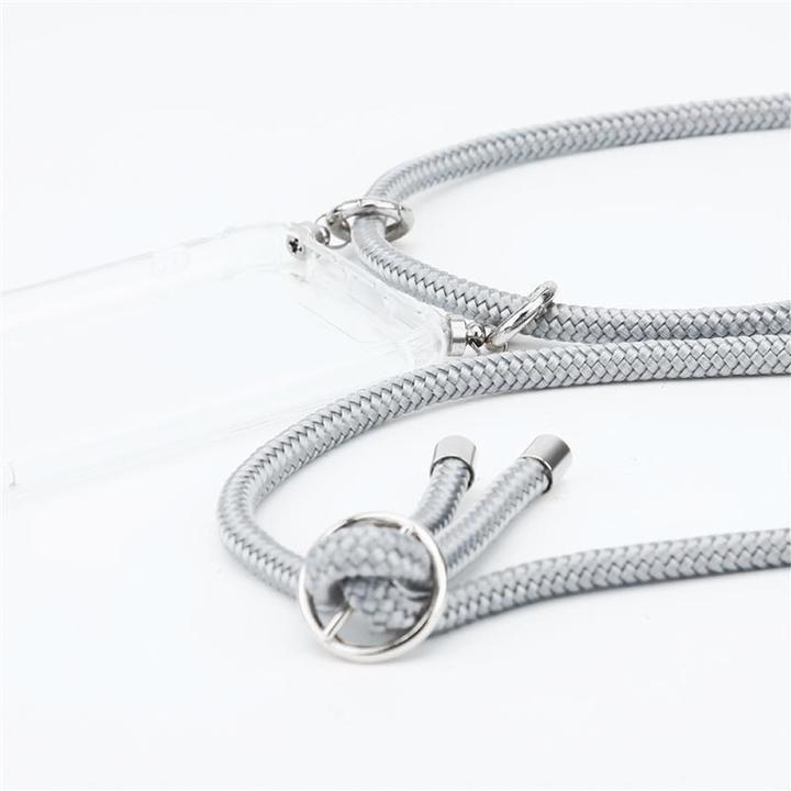 Produktbild Cadorabo TPU Handy Kette SILBER Cover