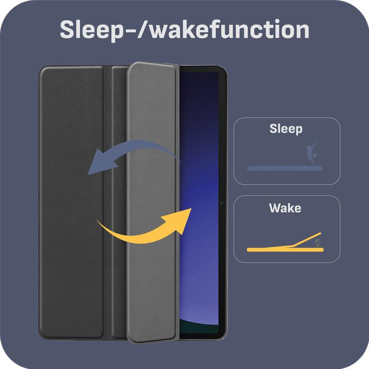 Produktbild Cazy Premium Smart Hülle Kompatibel mit Samsung Galaxy Tab S9+ / S9 FE+ - Schutz Etui Hülle - (Samsung Galaxy Tab S10+, Samsung Galaxy Tab S9 FE+, Samsung Galaxy Tab S9+)
